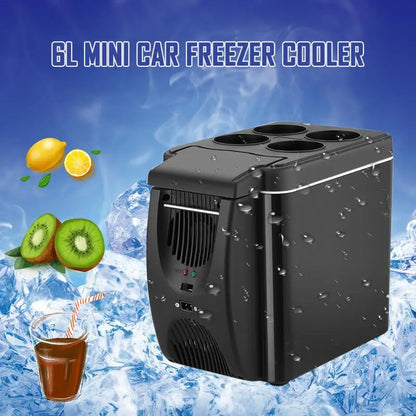 Auto Freeze Mini Car Fridge