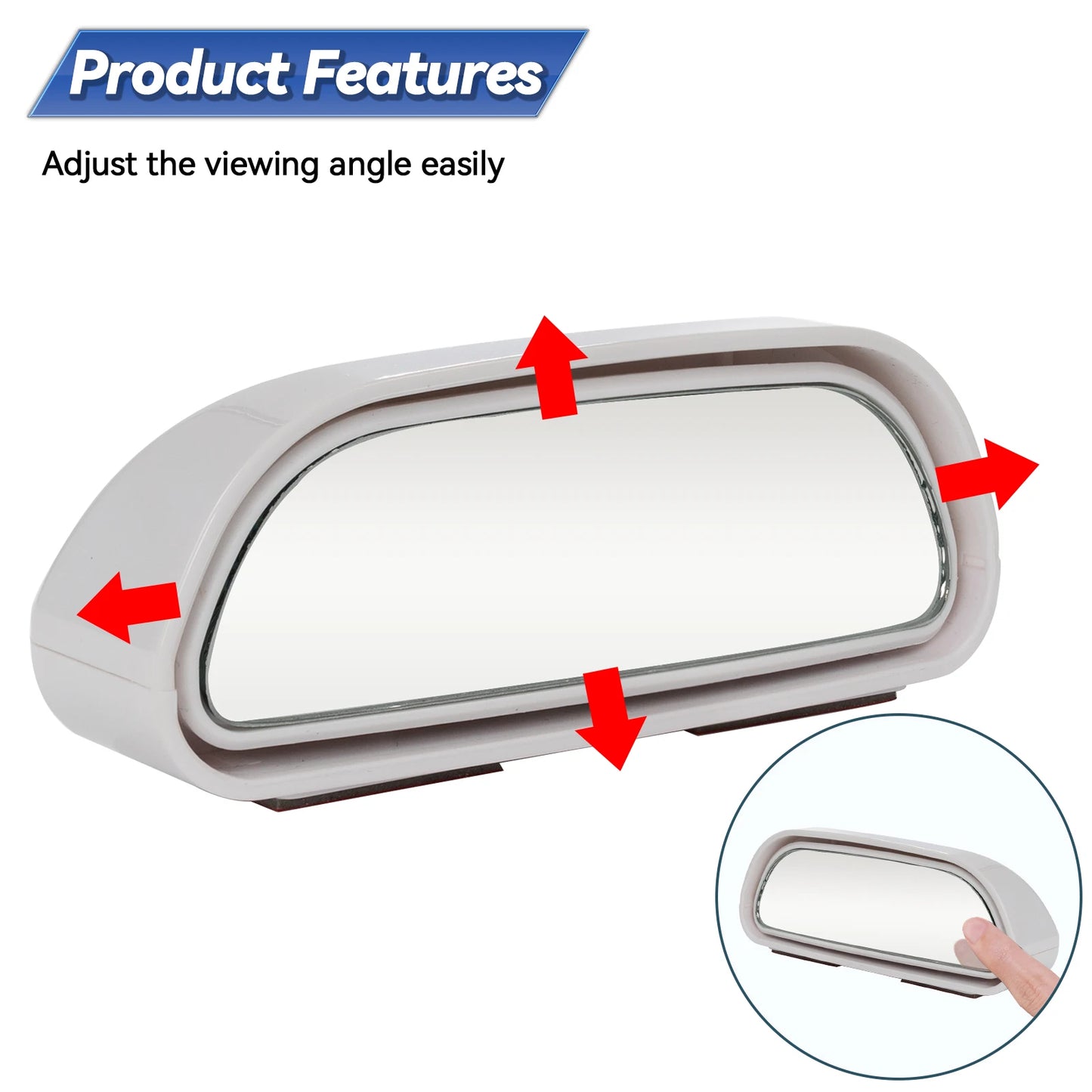 Wide Blind Spot Mirror