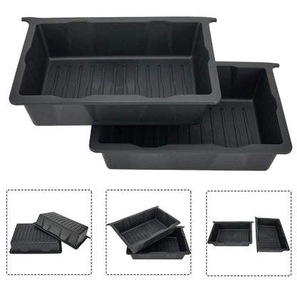 Under Seat TPE Storage Tray